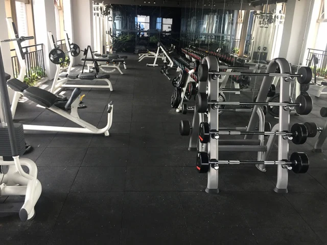 Plancher de caoutchouc pour gymnase - Image 3